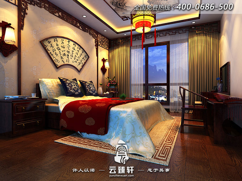 中式古典主卧室装饰