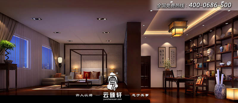 新中式风格家居装修效果图