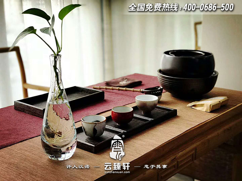 茶具茶桌摆放拖